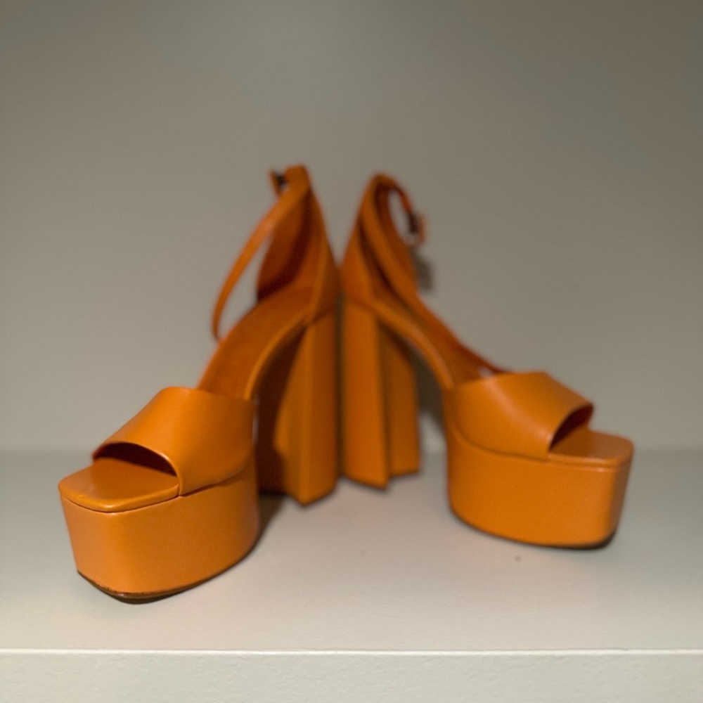 Schutz Nappa Leather Sandals